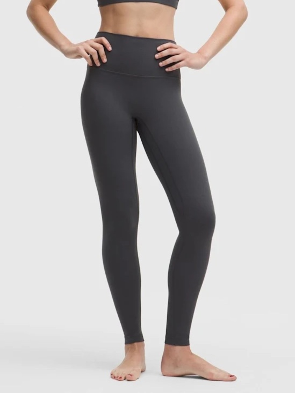 lululemon athletica Dark Charcoal High-Rise Leggings
